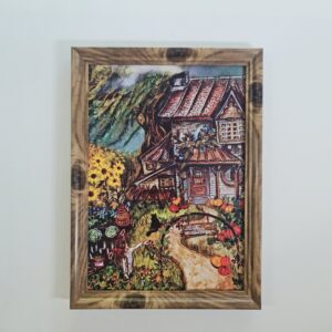 2025/07/1000032466-scaled.jpg Affiche A4 – Maison de sorcière au jardin