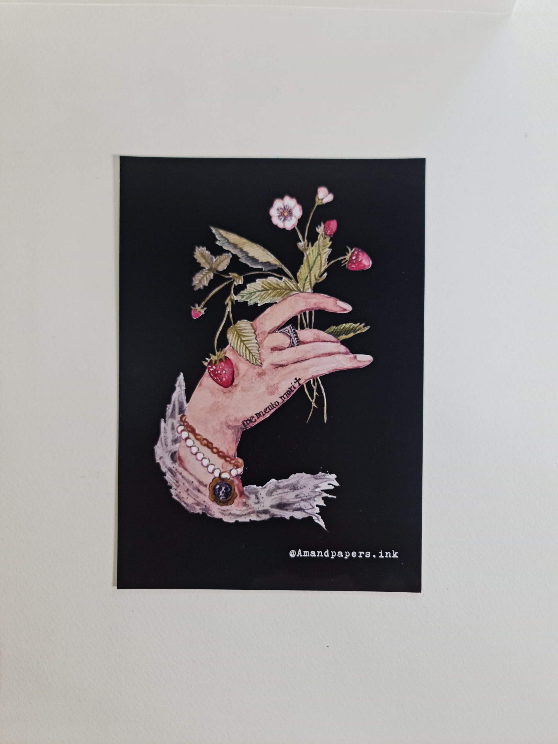 Affiche A4 – Memento mori botanique – Image 4