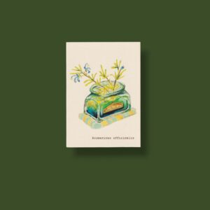 Carte Postale Elixir de romarin - Imprimée en France - Format A6