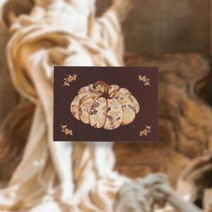 Photoroom-20251111_121829533 (1) Carte postale - Citrouille cosy