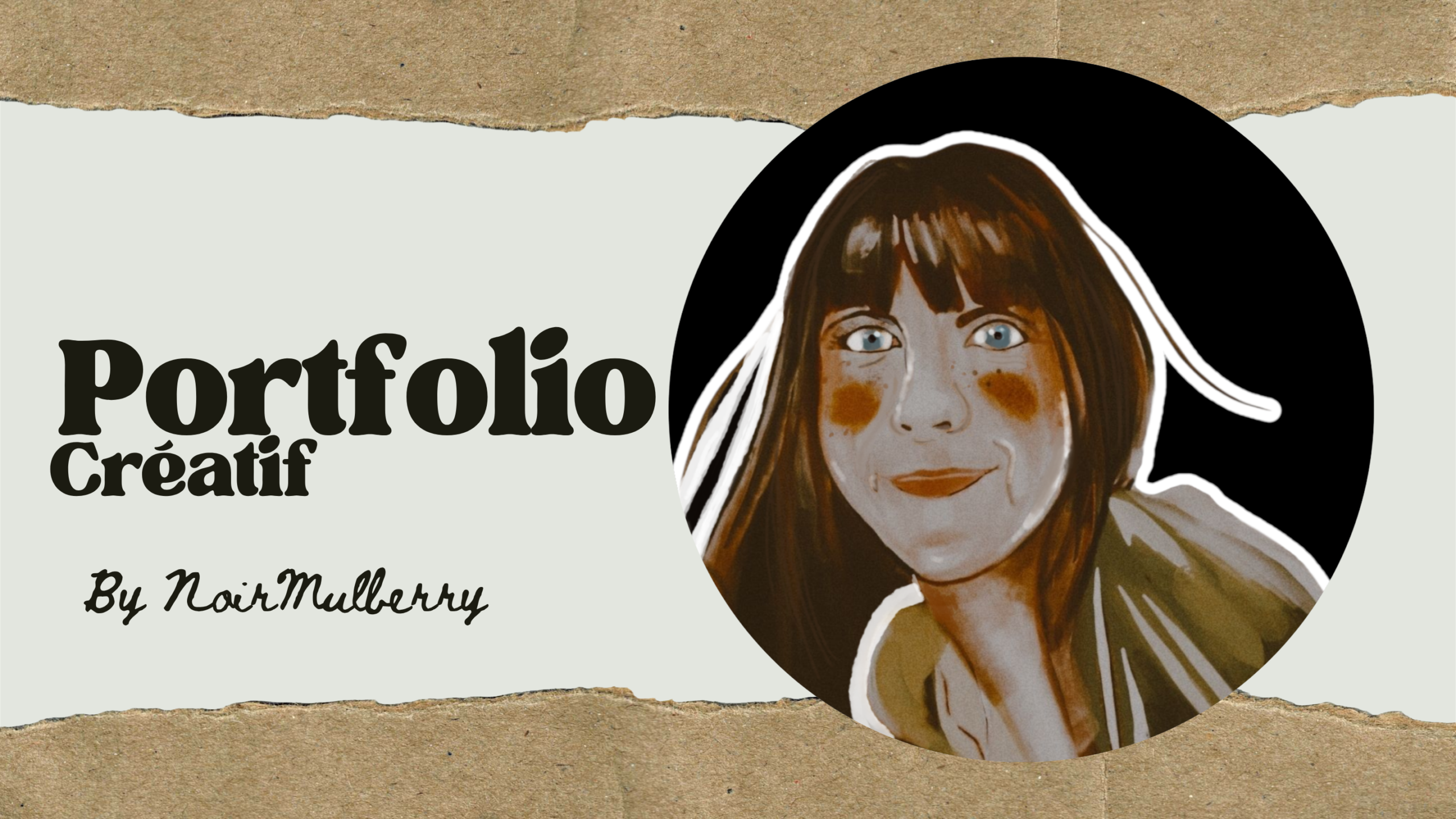 Brown and Yellow Vintage Creative Portfolio Presentation