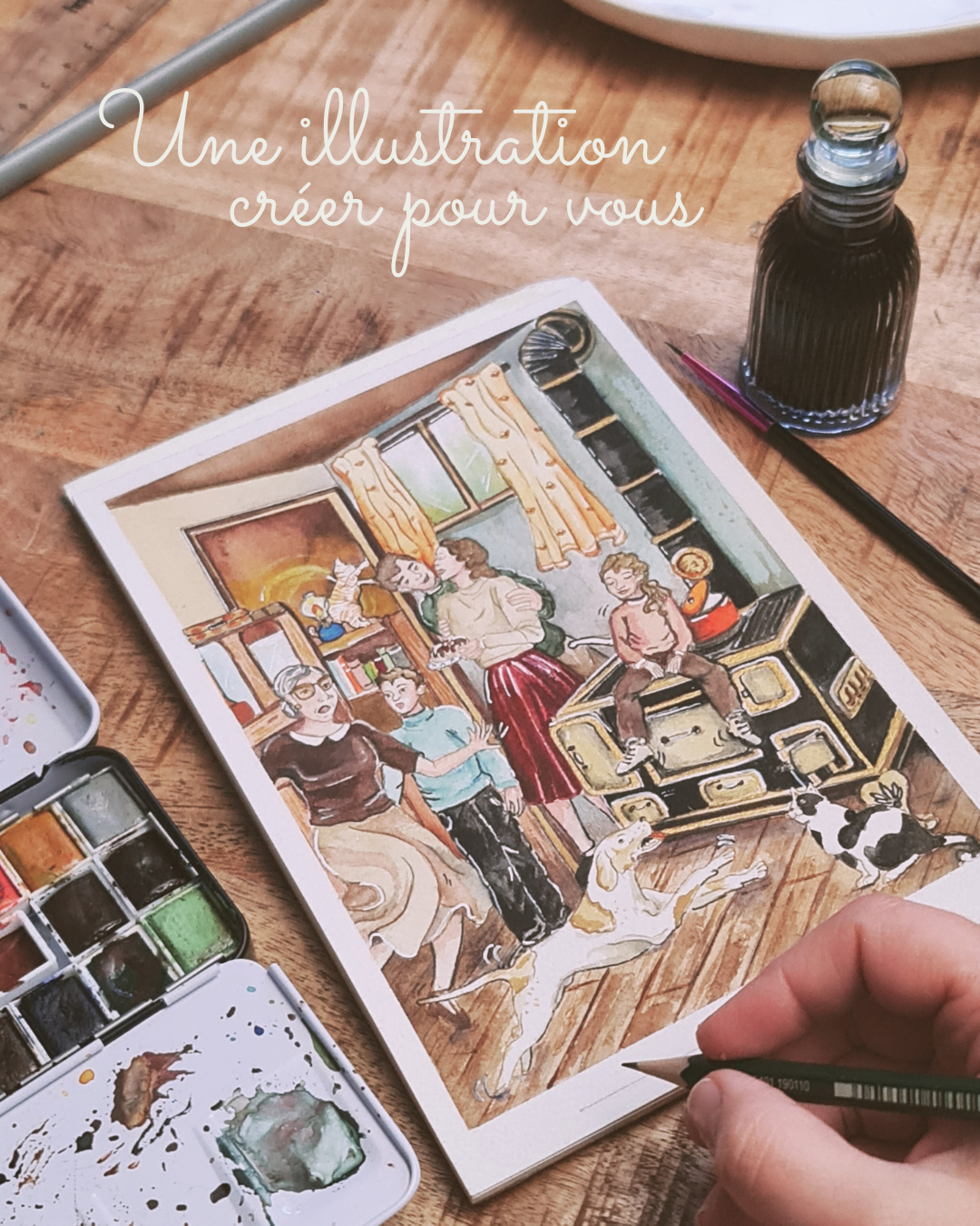 ILLUSTRATIONS personnalisees